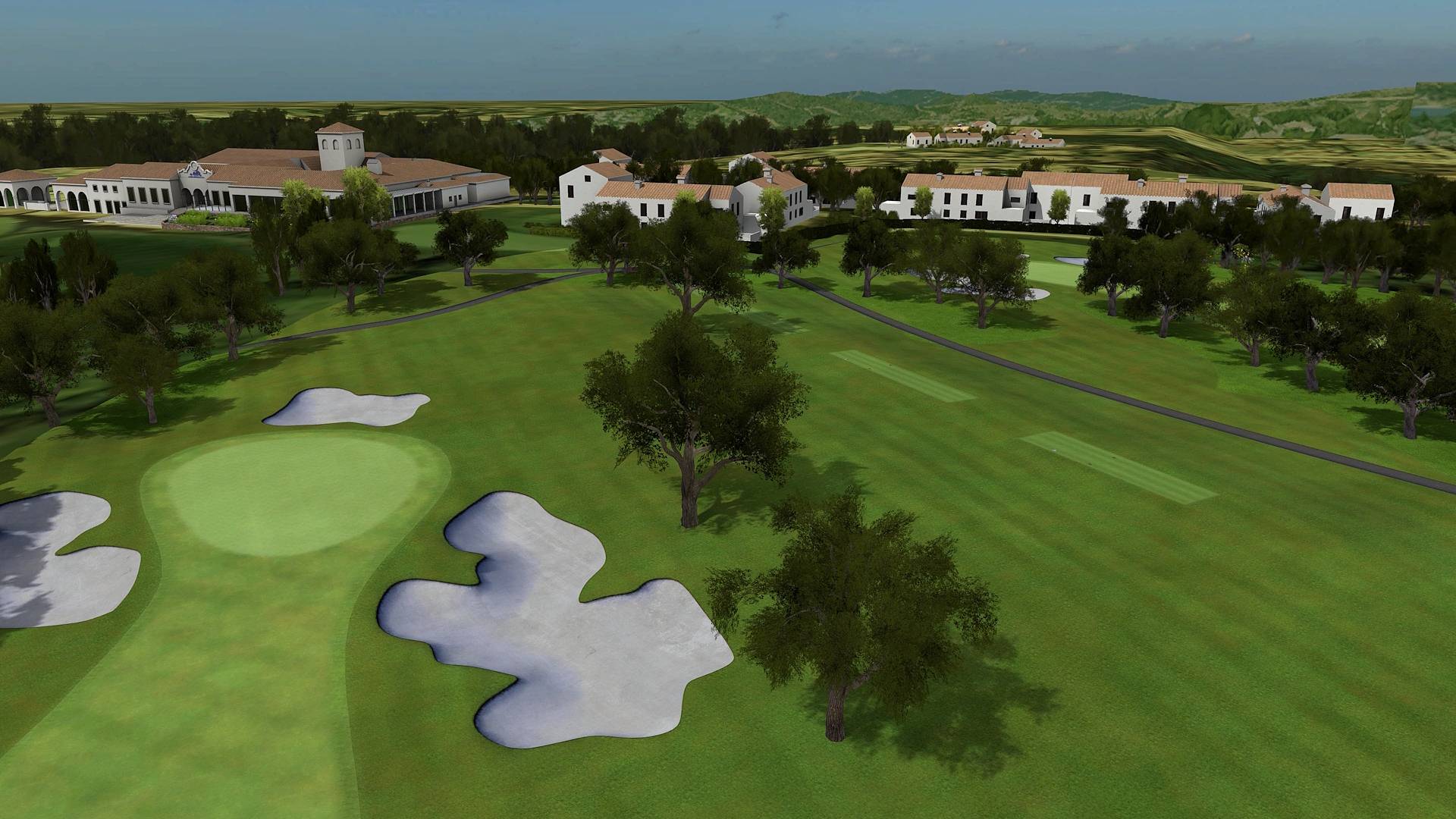 Opening hole at Valderrama, where precision sets the tone for a world-class round.